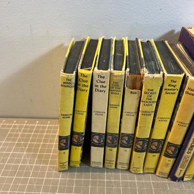 Collection of Nancy Drew Hard Bound Books
