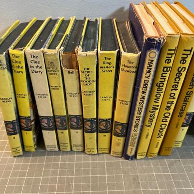 Collection of Nancy Drew Hard Bound Books