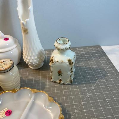 Milk Glass Collection 