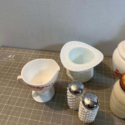 Milk Glass Collection 