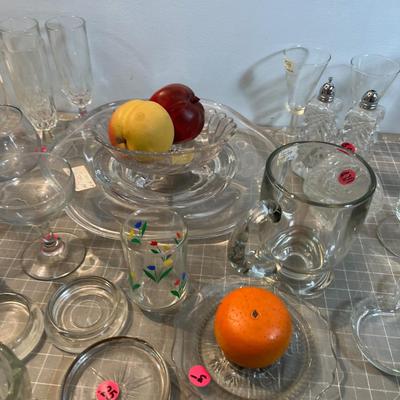 CLEAR Lot of Glass, Mixed Lot