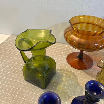 Colored Glass Lot, Impressive
