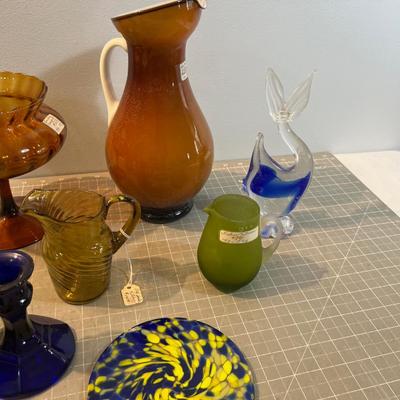 Colored Glass Lot, Impressive