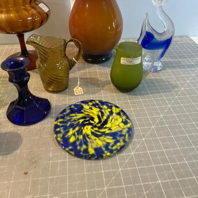 Colored Glass Lot, Impressive
