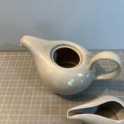 Russel Wright Tea Pot and Creamer 