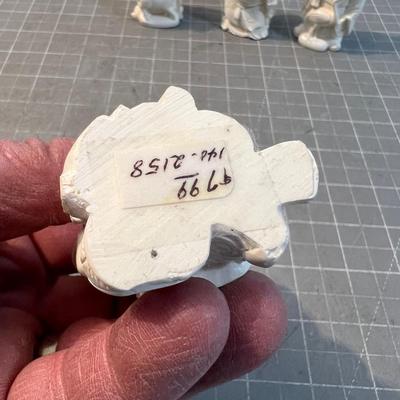 Carved Asian Figurines