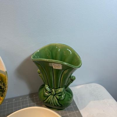 Planters, Vase and Plate Pottery