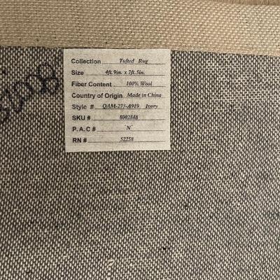 Basement: Chinese Tufted Rug 