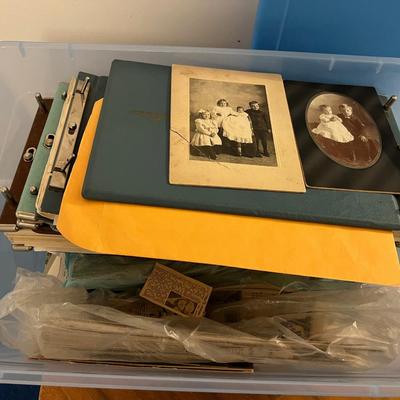 Basement: Box full of Geology Photos, Geological Record 