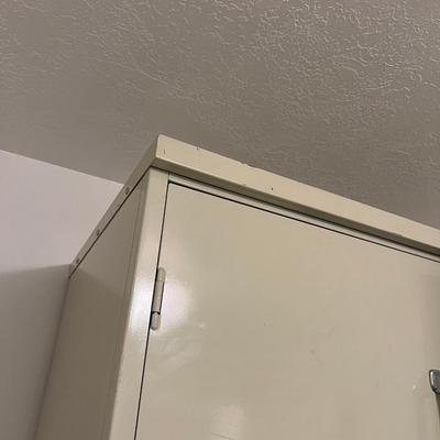 Basement: 2 Metal Cabinets 