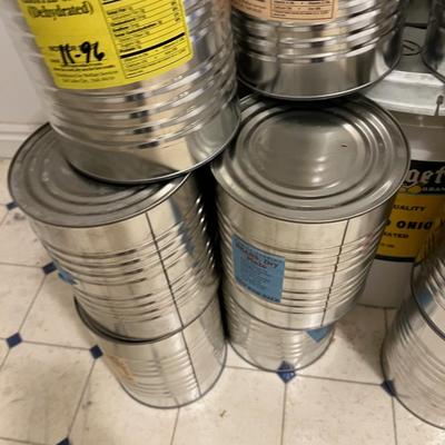 Basement: Food Storage Wheat Rice & Beans