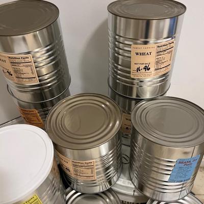 Basement: Food Storage Wheat Rice & Beans