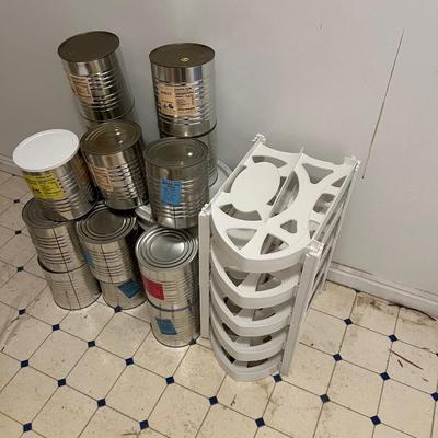 Basement: Food Storage Wheat Rice & Beans