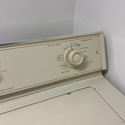 Basement: Maytag Washer 