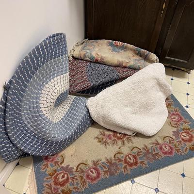 Basement: Pile of Rugs 