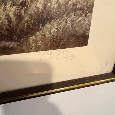 Basement: Signed Number Print 