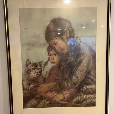 Basement: Signed Number Print 