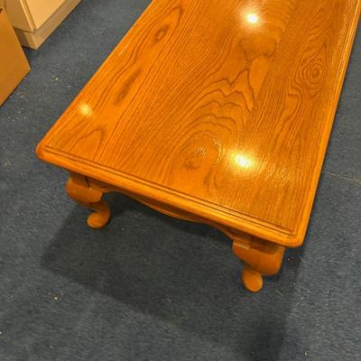 Basement: Oak Coffee Table 