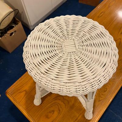 Basement: Wicker Stool