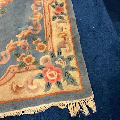 Basement: Chinese Rug Blue 