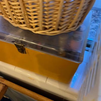 Basement: All the Sewing Notions: Thread, Needles, Cutting Boards Etc. 