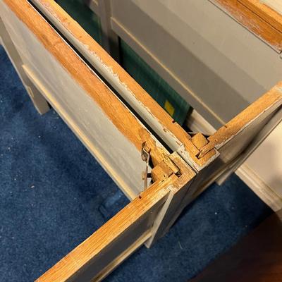 Basement:  2 Bases for Cutting Table. 103 x 13 x 25.  JUST THE BASE 