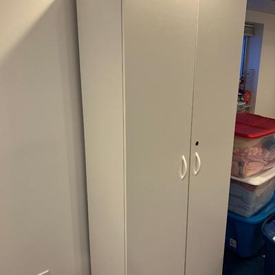 Basement: Cabinet White Melamine 