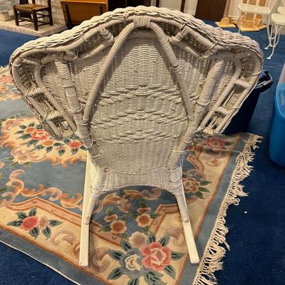 Basement: Wicker Rocker 