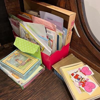 Basement: Giant Pile of Greeting Cards