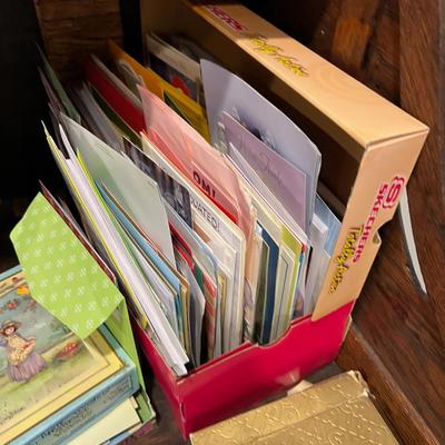 Basement: Giant Pile of Greeting Cards