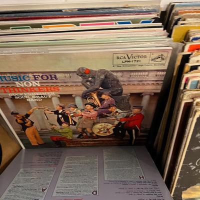 Basement:  All the Records in the House