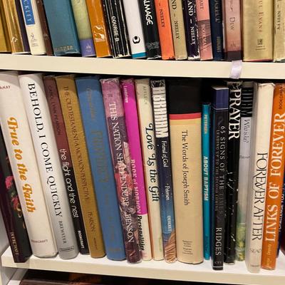 Basement: Books LDS Shelf 1 