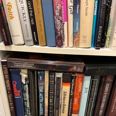 Basement: Books LDS Shelf 1 
