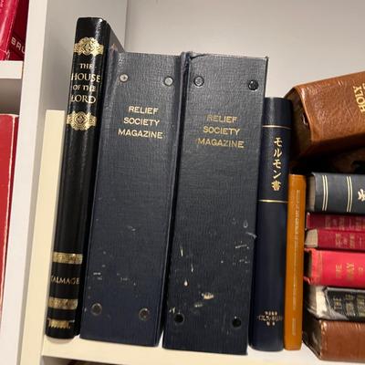 Basement: Books LDS Shelf 1 