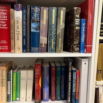 Basement: 5 Shelves of LDS BOOKS 
