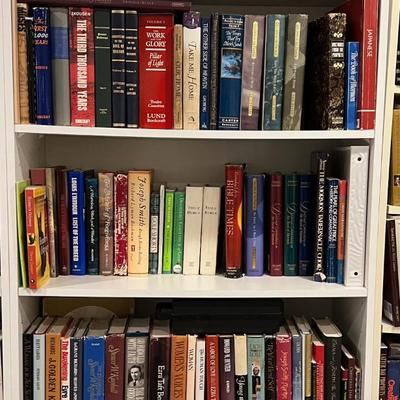 Basement: 5 Shelves of LDS BOOKS 