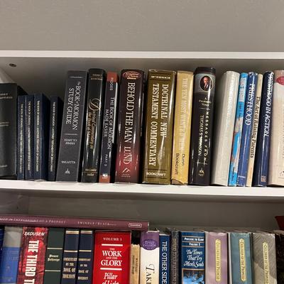 Basement: 5 Shelves of LDS BOOKS 