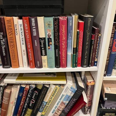 Basement: 5 Shelves of LDS BOOKS 