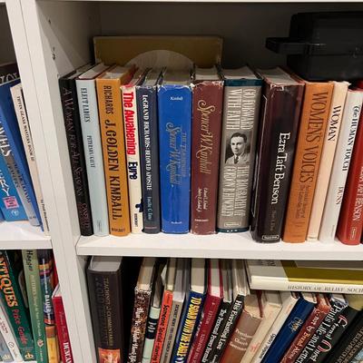Basement: 5 Shelves of LDS BOOKS 