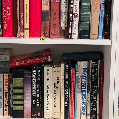 Basement: 3 MORE Shelves of Novels 