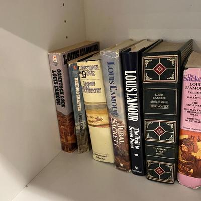 Basement: Louis L'Amour 1 Shelf