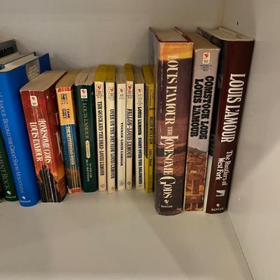 Basement: Louis L'Amour 1 Shelf