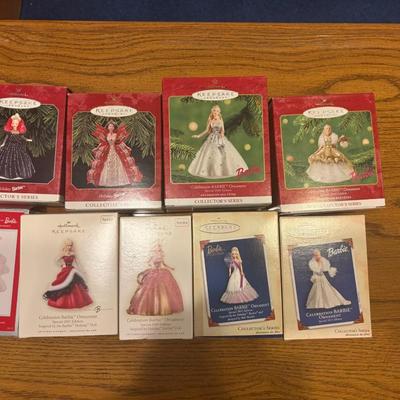 Basement: Barbie Ornaments  