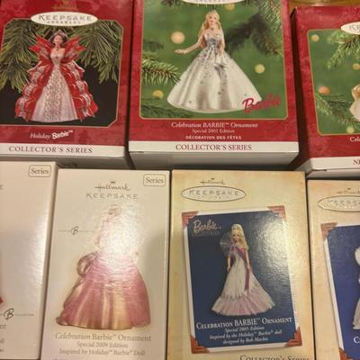 Basement: Barbie Ornaments  