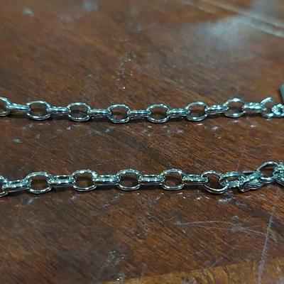 Silver tone fashion Bracelet