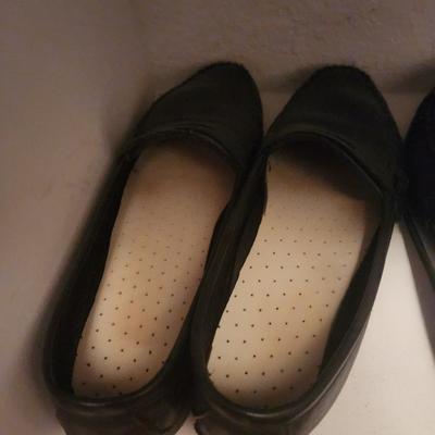 Black Dexter Slip Ons