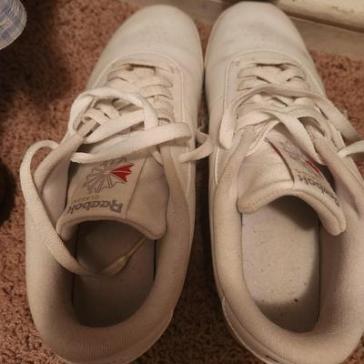 White Reebok Classics