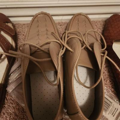 Tan Lace Up Dress Shoes