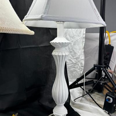 3 working vintage table light 1 digital lamp