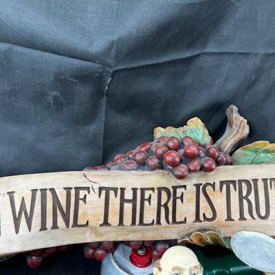 Truth in Wine Kitchen collectibles